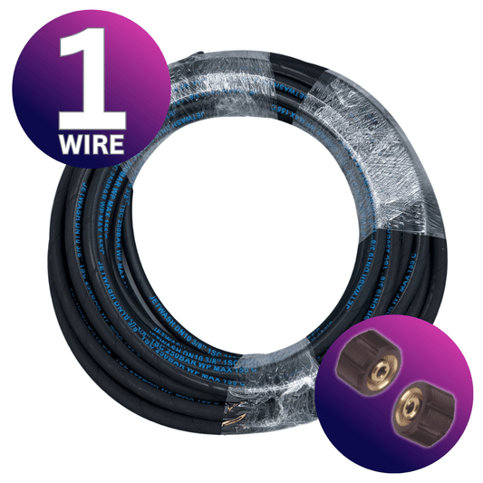 Astrox Astrox 3/8" M22 1 Wire High Pressure Rubber Hose - 250bar Rated