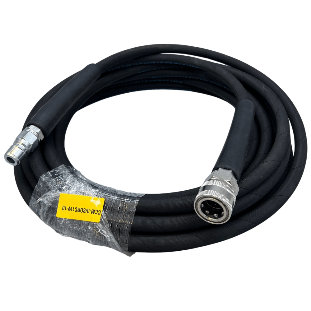 Astrox Astrox 3/8" Maxi Quick Release 1 Wire High Pressure Rubber Hose - 250bar