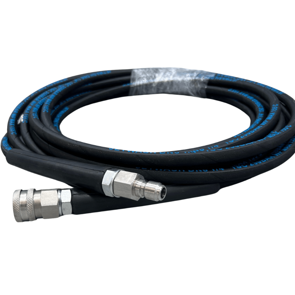 Astrox Astrox 3/8" Midi Quick Release 2 Wire High Pressure Rubber Hose - 400bar