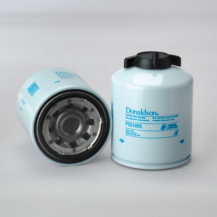 Donaldson Fuel Filter, Water Separator Spin-On Twist&Drain - Donaldson P551055