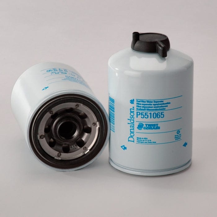Donaldson Fuel Filter, Water Separator Spin-On Twist&Drain - Donaldson P551065