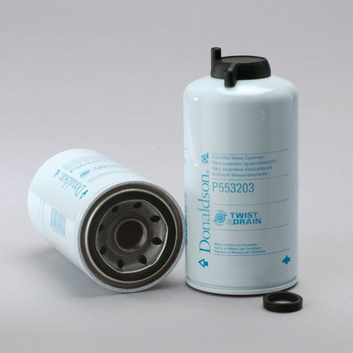Donaldson Fuel Filter, Water Separator Spin-On Twist&Drain - Donaldson P553203