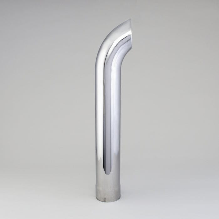 Donaldson Stack Pipe, Curved 5 In (127 Mm) Id X 36 In (914 Mm) Chrome - Donaldson P216204