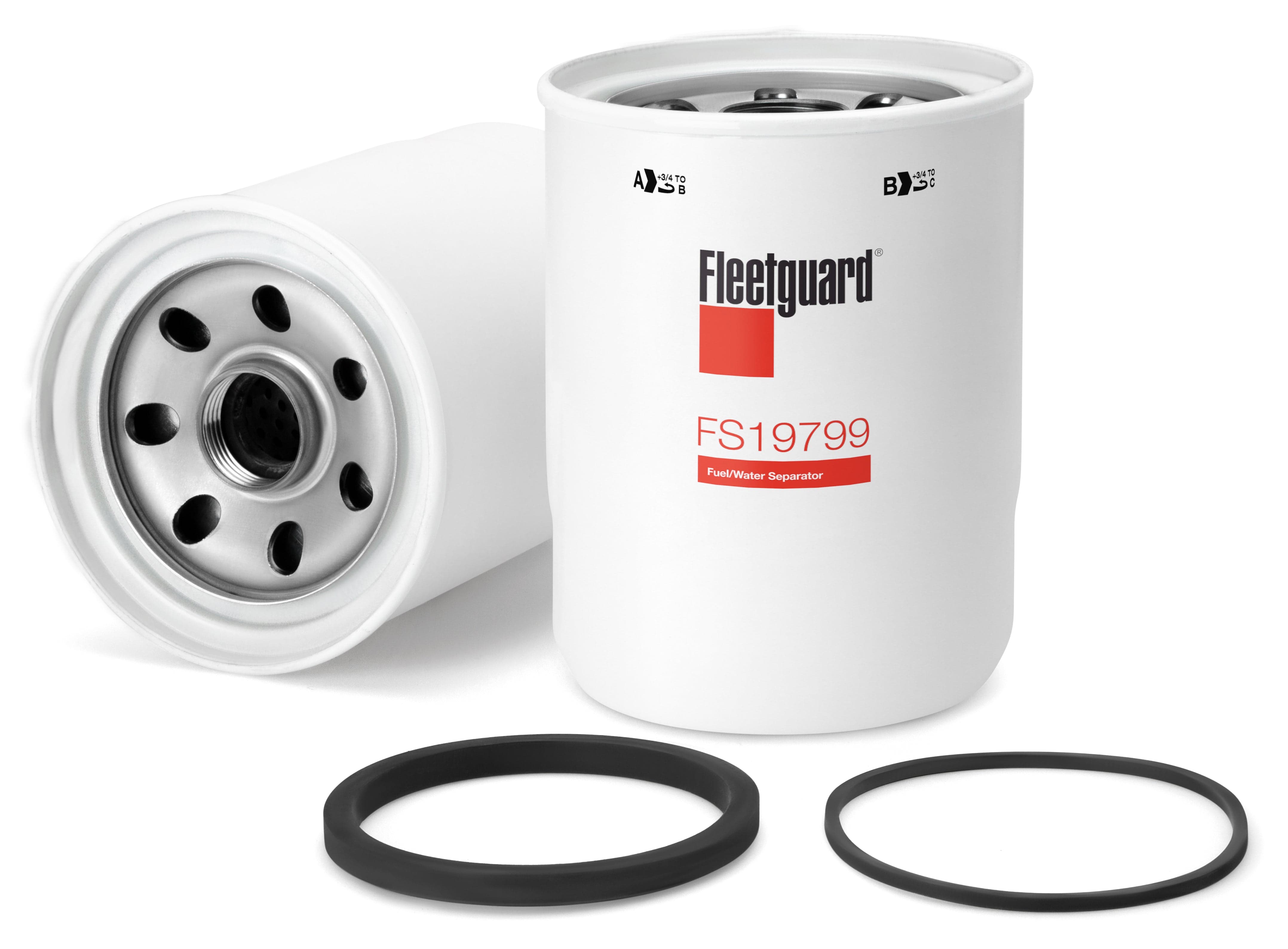 thumbnail image 2 of 6x Fleetguard FS19729 Fuel/Water Separator – Genuine, FS1972900, Free US Shipping 2 of 3