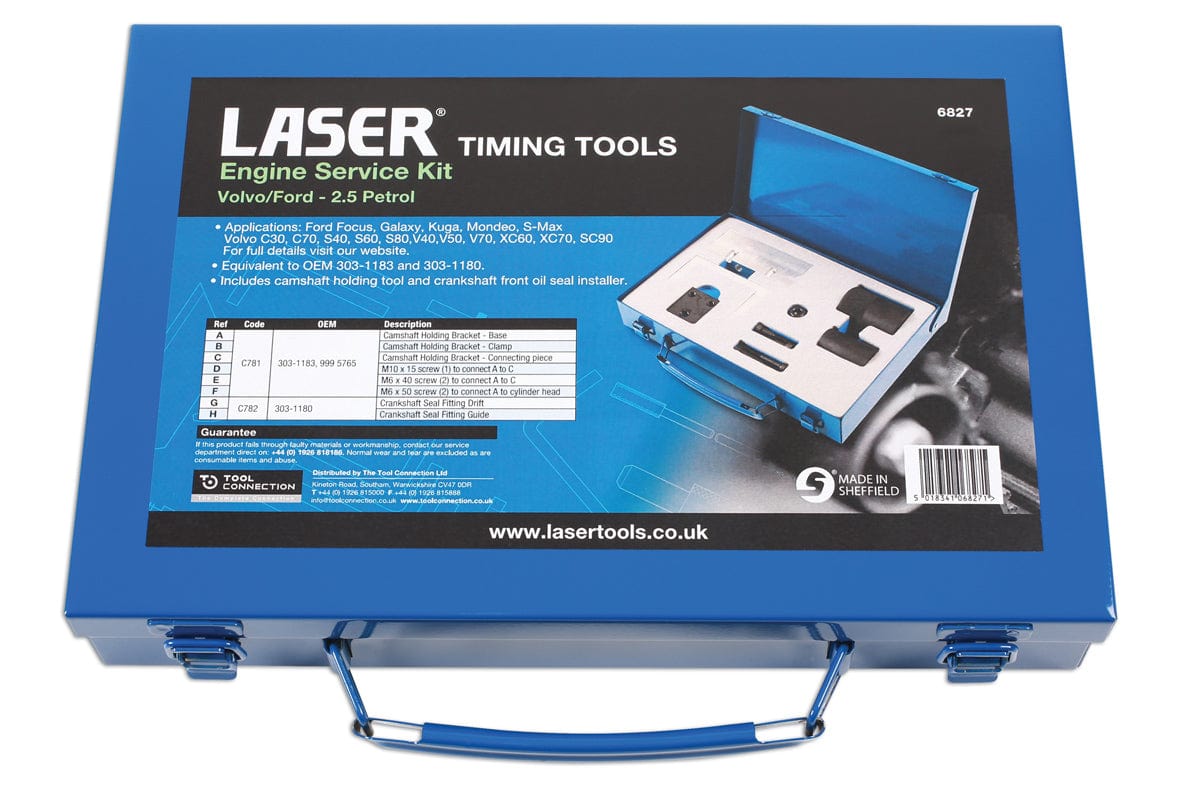 Laser Engine Service Kit - for Volvo, Ford 2.5 Petrol - (Laser 6827)