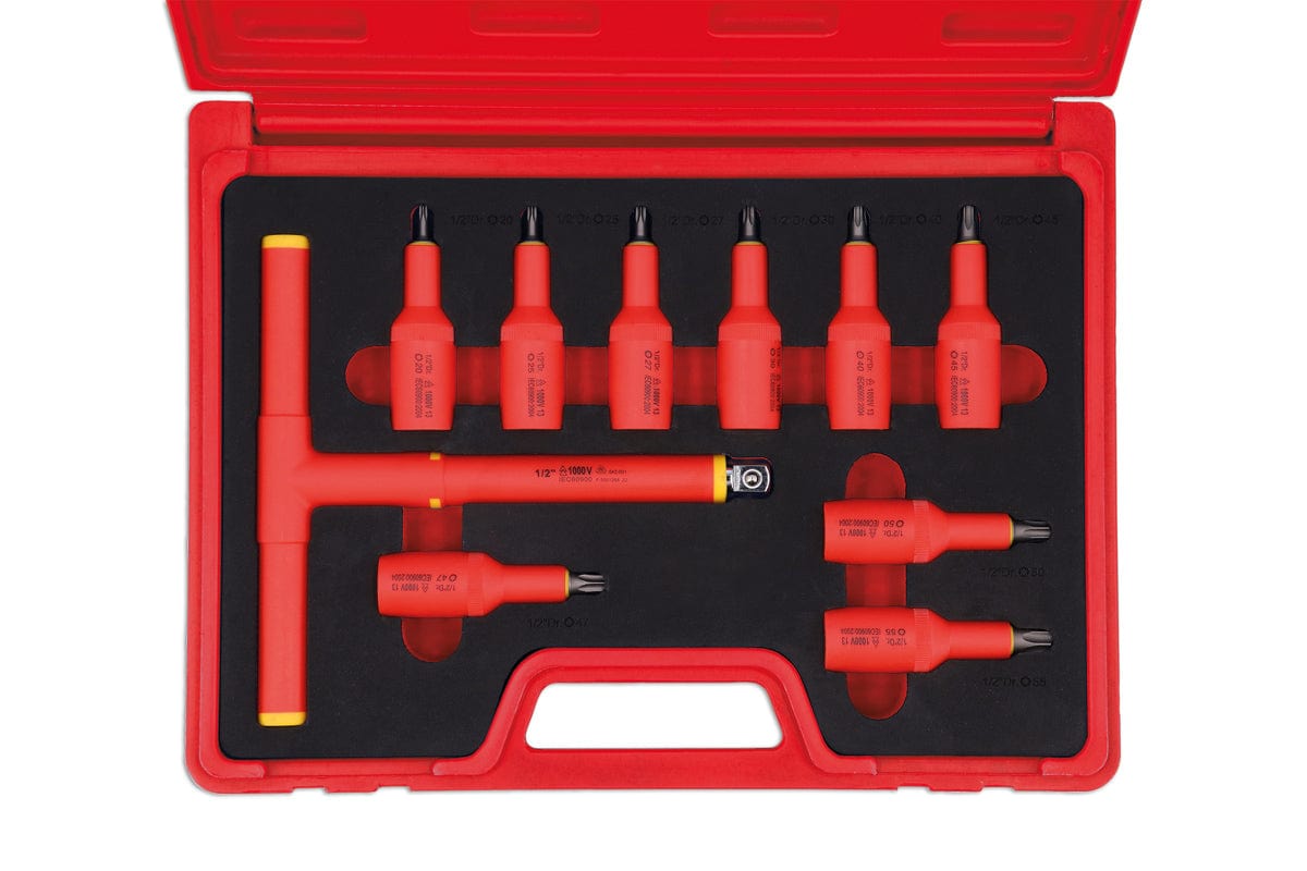 Laser Insulated Star Bit Set 1/2"D 10pc - (Laser 8560)