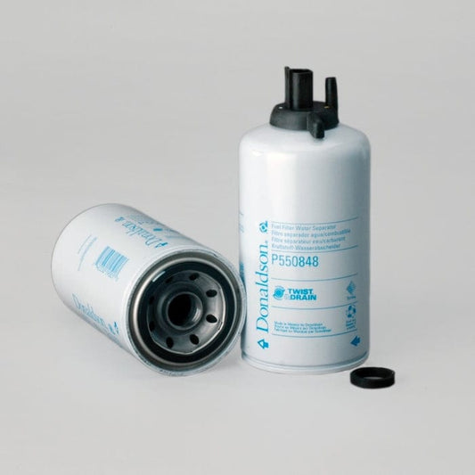 Donaldson Fuel Filter, Water Separator Spin-On Twist&Drain - Donaldson P550848