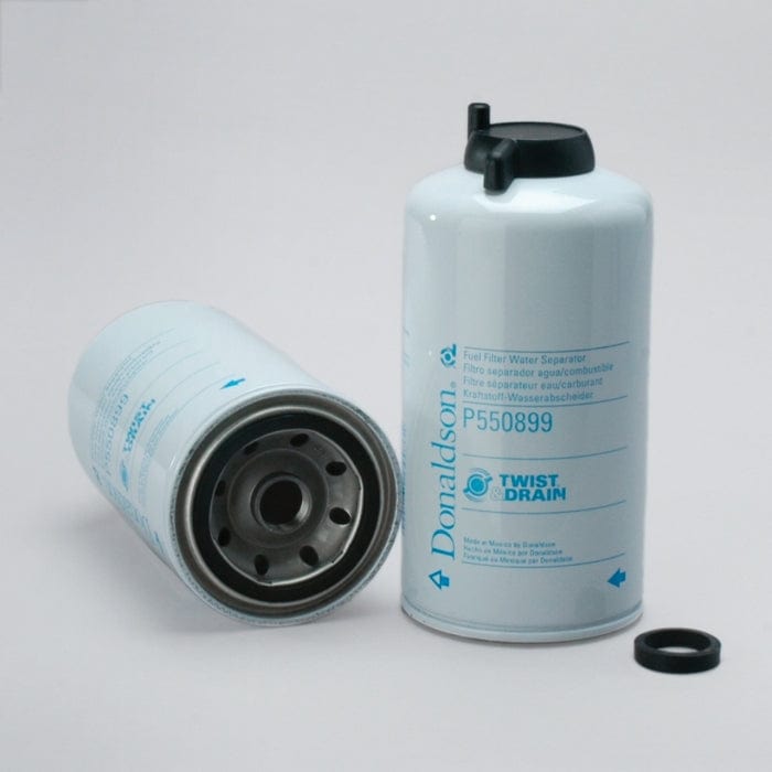Donaldson Fuel Filter, Water Separator Spin-On Twist&Drain - Donaldson P550899