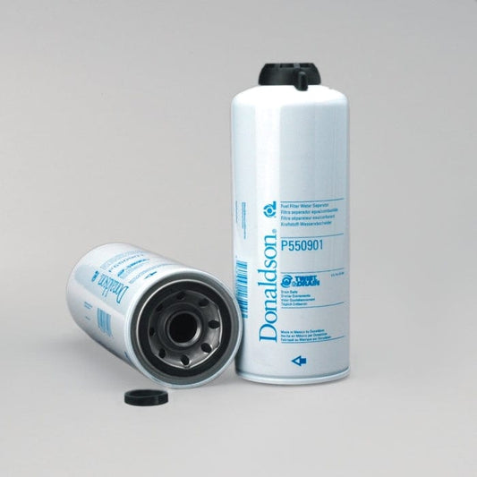 Donaldson Fuel Filter, Water Separator Spin-On Twist&Drain - Donaldson P550901