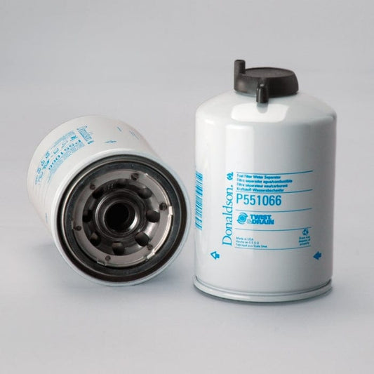 Donaldson Fuel Filter, Water Separator Spin-On Twist&Drain - Donaldson P551066