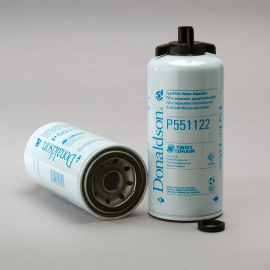 Donaldson Fuel Filter, Water Separator Spin-On Twist&Drain - Donaldson P551122