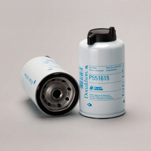 Donaldson Fuel Filter, Water Separator Spin-On Twist&Drain - Donaldson P551615