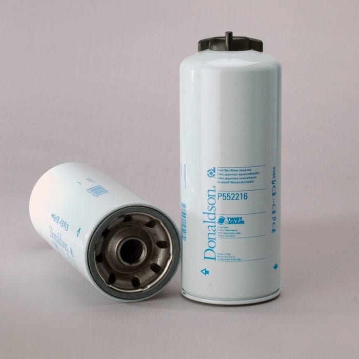 Donaldson Fuel Filter, Water Separator Spin-On Twist&Drain - Donaldson P552216