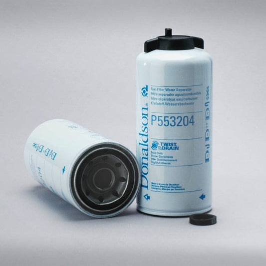 Donaldson Fuel Filter, Water Separator Spin-On Twist&Drain - Donaldson P553204