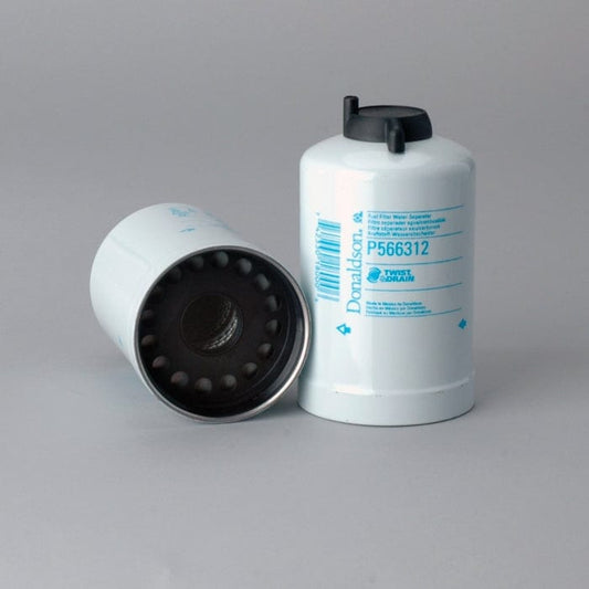 Donaldson Fuel Filter, Water Separator Spin-On Twist&Drain - Donaldson P566312