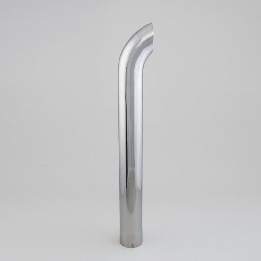 Donaldson Stack Pipe, Curved 5 In (127 Mm) Id X 48 In (1219 Mm) Chrome - Donaldson P207321