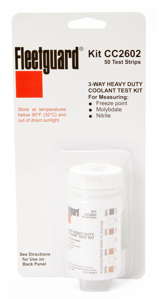 Fleetguard Coolant Analysis - Fleetguard CC2602