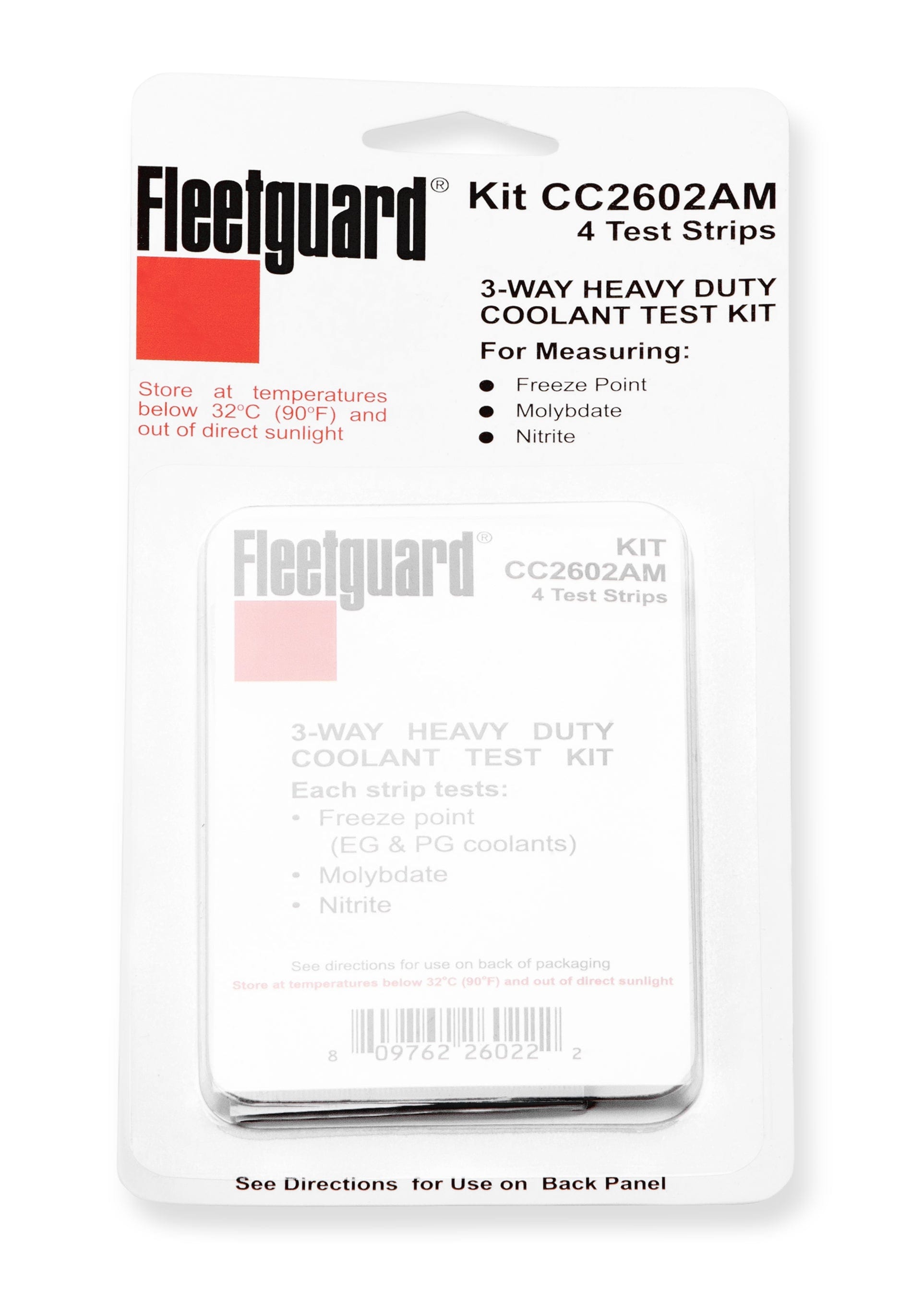Cc2602 Coolant Analysis - Fleetguard CC2602AM – MH Spares