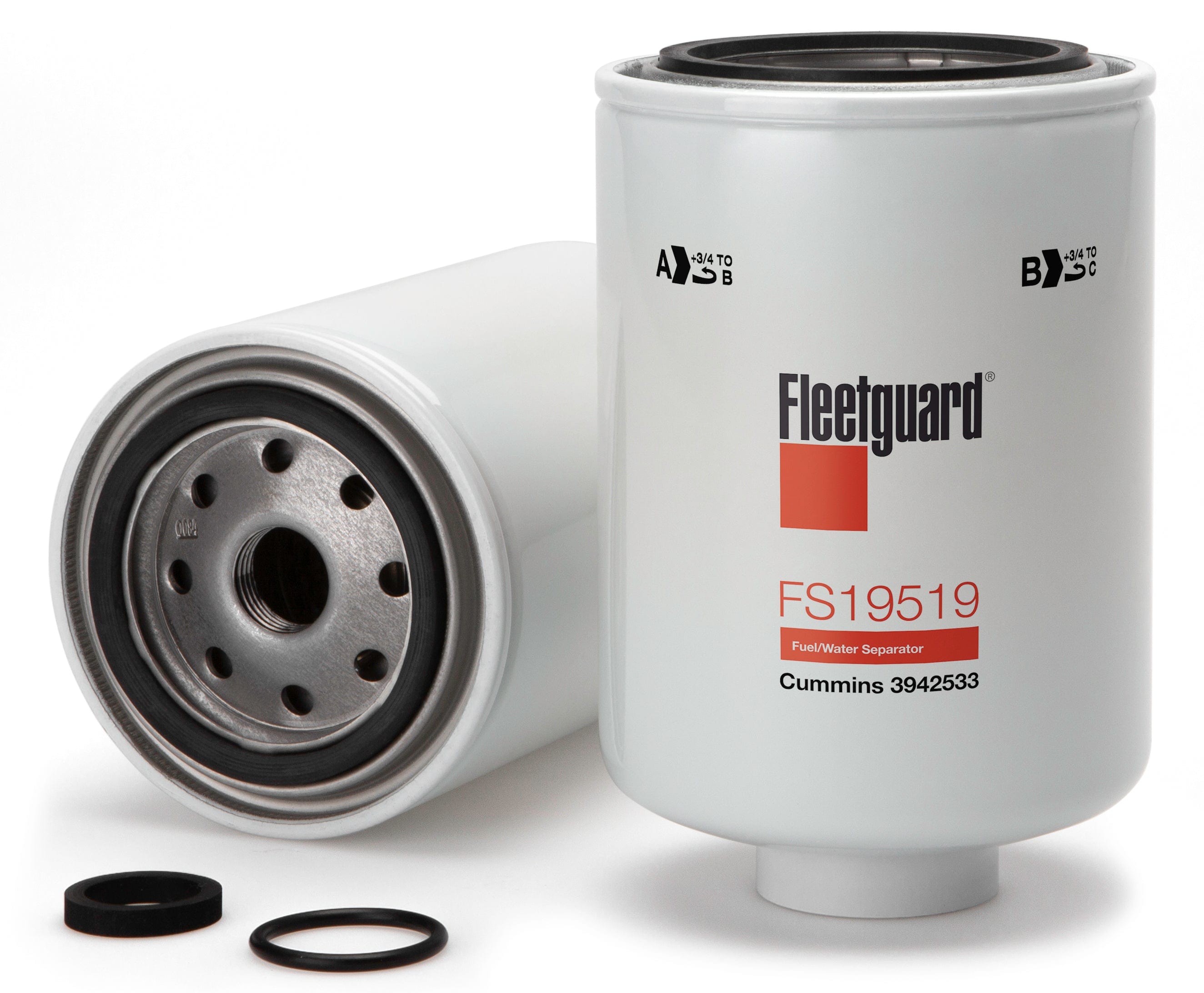 Fuel/Water Separator (Spin On) - Fleetguard FS19519 – MH Spares