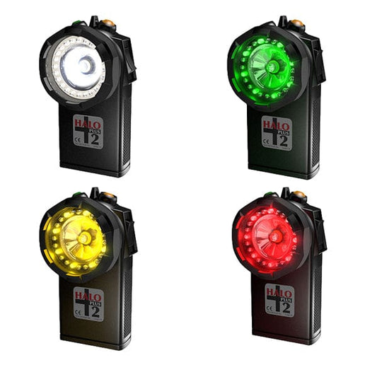 Halo Halo Plus2 Personal Signalling Lamp (Network Rail Approved) - with Red, Amber & Green LEDs (HP-11R3RT)