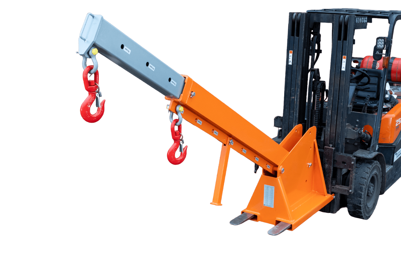 Invicta Forks & Attachments Limited Height Adjustable Extending Jib