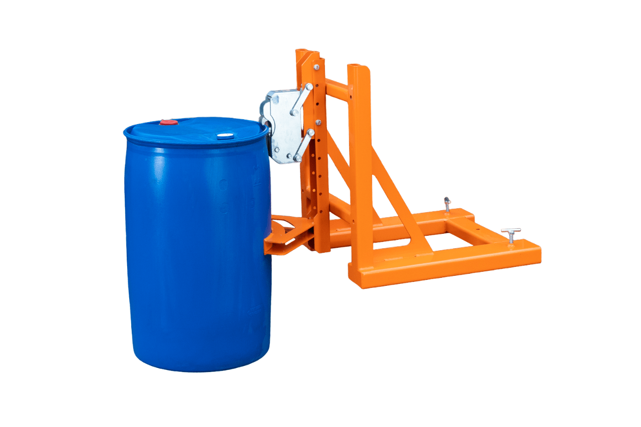 Invicta Forks & Attachments Limited Rim Grip Drum Handler - Single