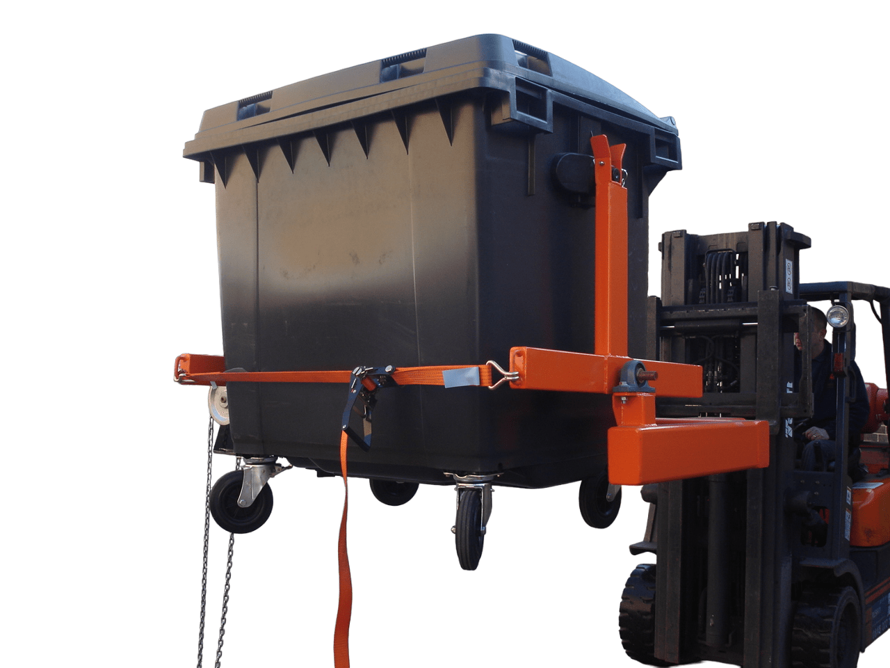 Invicta Forks & Attachments Limited IWBL-2 Wheelie Bin Lifter / Tipper