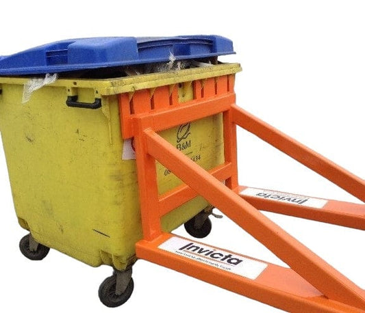 Invicta Forks & Attachments Limited IWBL- Stacker Wheelie Bin Stacker