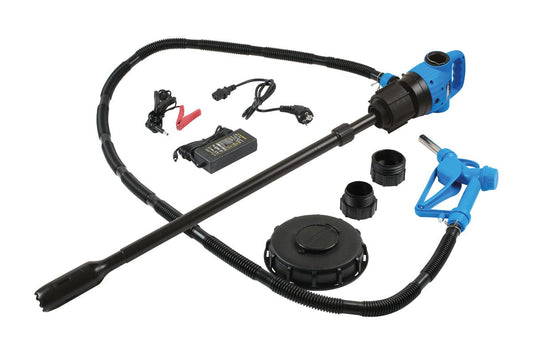 Laser Electric Drum Pump For AdBlue® AC/DC with Euro Charger - (Laser 7272)