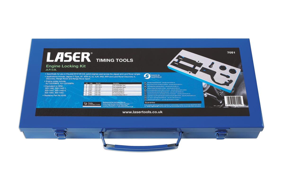 Laser Engine Locking Kit - for JLR 5.0L - (Laser 7051)