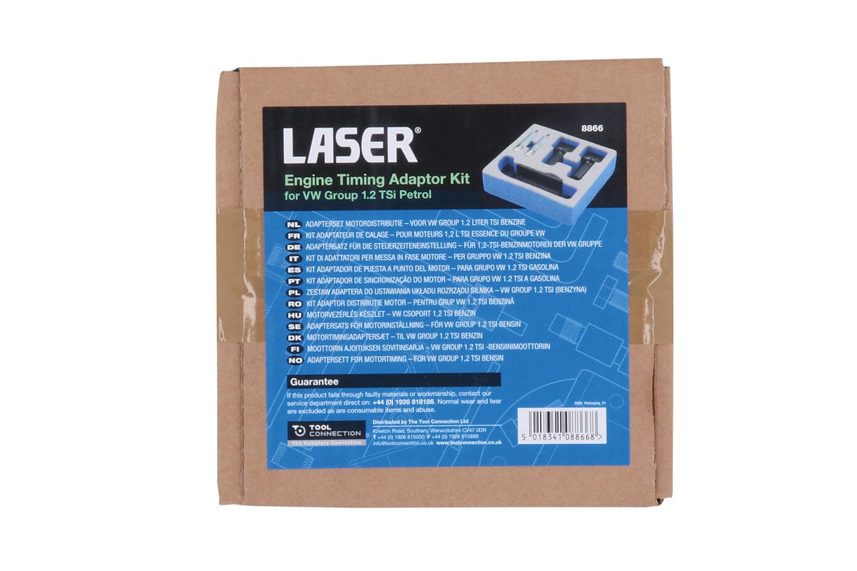 Laser Engine Timing Adaptor Kit - for VW Group 1.2 TSi Petrol - (Laser 8866)