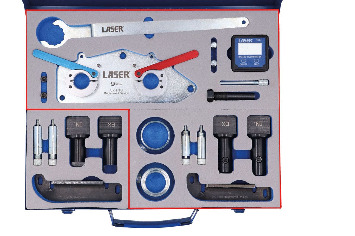 Laser Engine Timing Adaptor Kit - for VW Group 1.2 TSi Petrol - (Laser 8866)