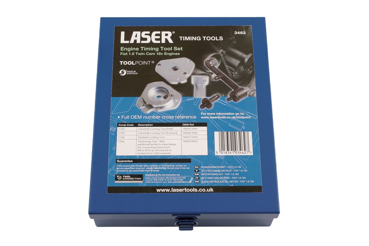 Laser Engine Timing Set - for Fiat 1.6 16v - (Laser 3462)