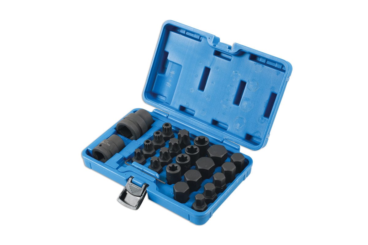 Laser Impact Bit & Socket Set 3/4"D, 1"D 24pc - (Laser 6891)