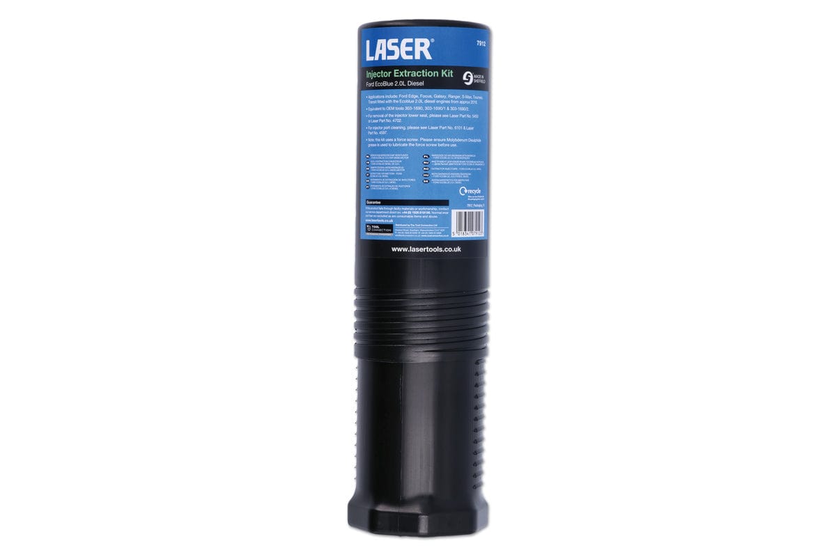 Laser Injector Extraction Kit - for Ford EcoBlue 2.0 Diesel - (Laser 7912)
