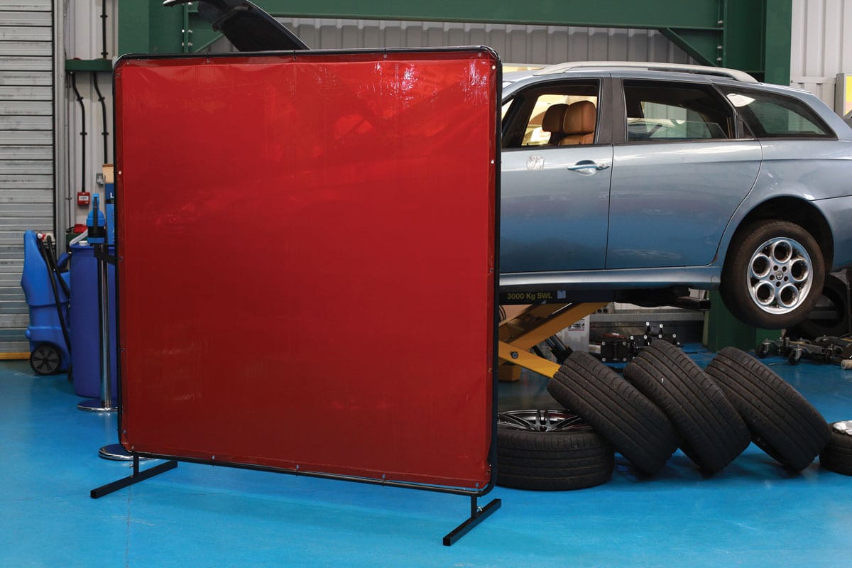74x2 Welding Screen/Curtain 1.74 x 2.34m - (Laser 7322) – MH Spares