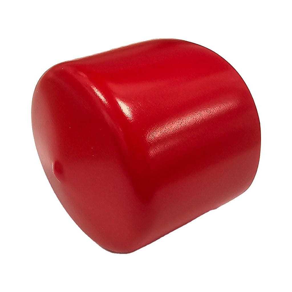 MH Spares 50.8mm (2") x 38.1mm (1.5") Round Vinyl Cap - Red