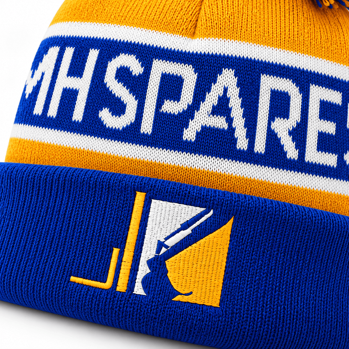 MH Spares MH Spares Embroidered Bobble Hat